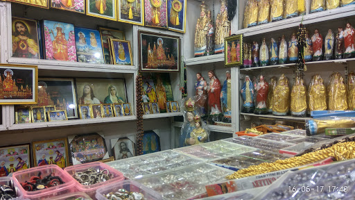 Religious goods shop, NO 3 Annai shopping center north, Beach road, Velankanni, Tamil Nadu 611111, India, Religious_Goods_Shop, state TN