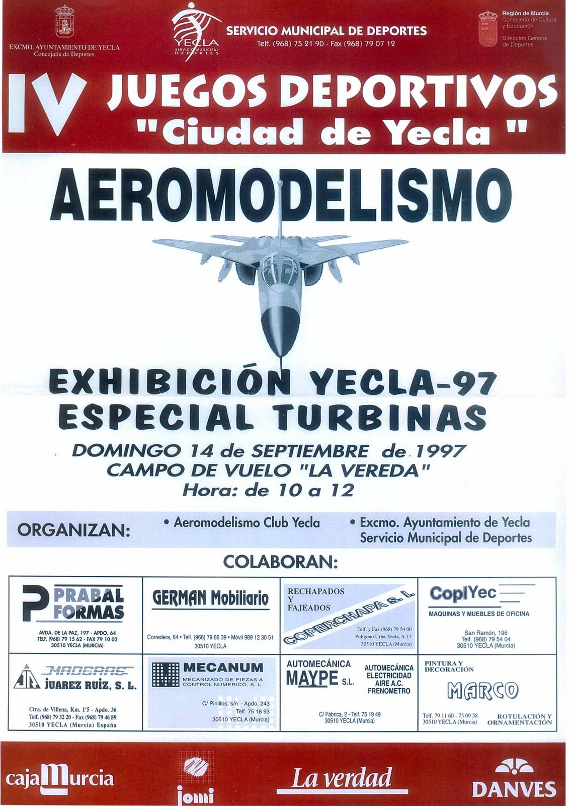 Aeromodelismo Club Yecla: Eventos