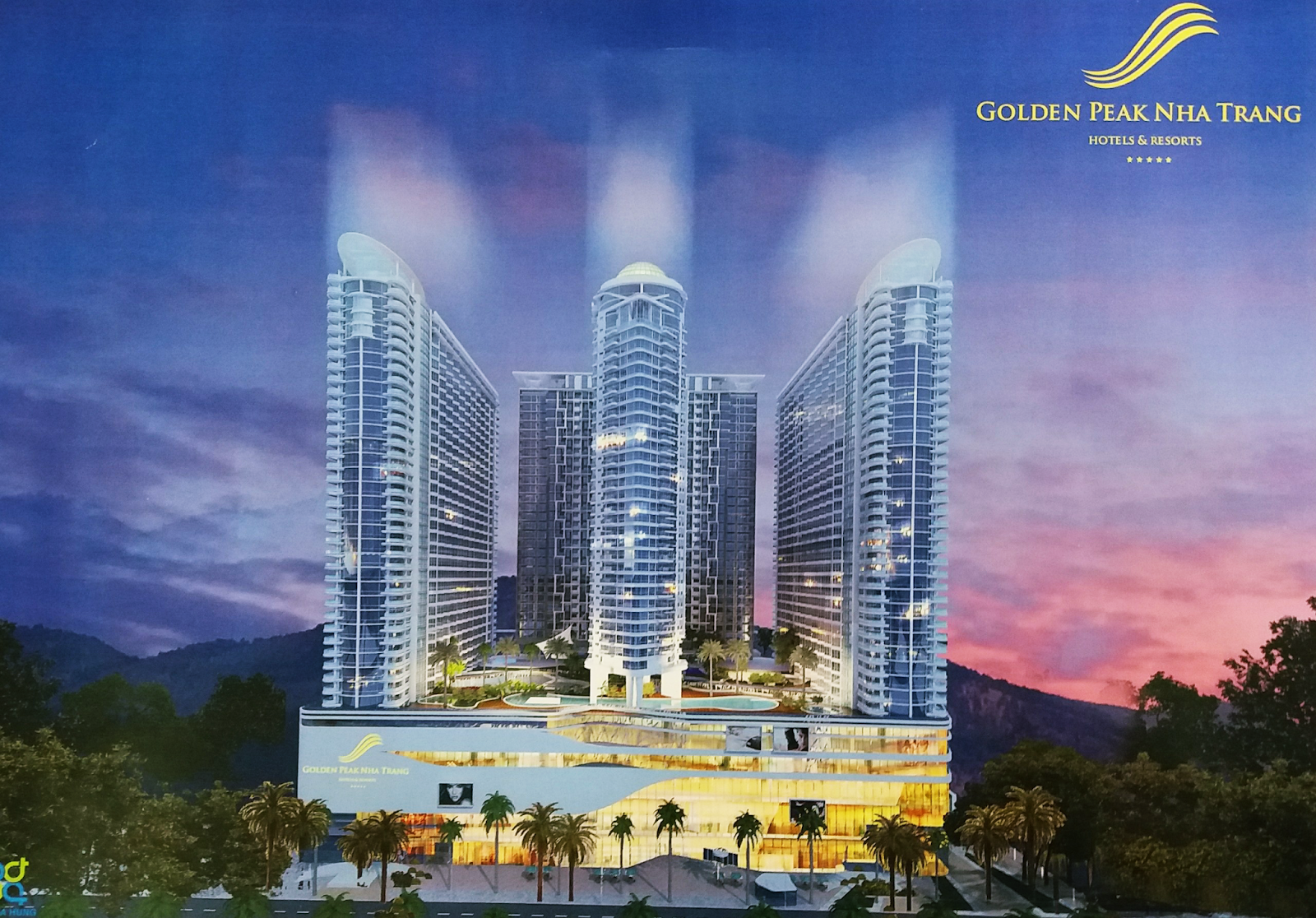 Phối cảnh của dự án Golden Peak Phối cảnh của dự án Golden Peak