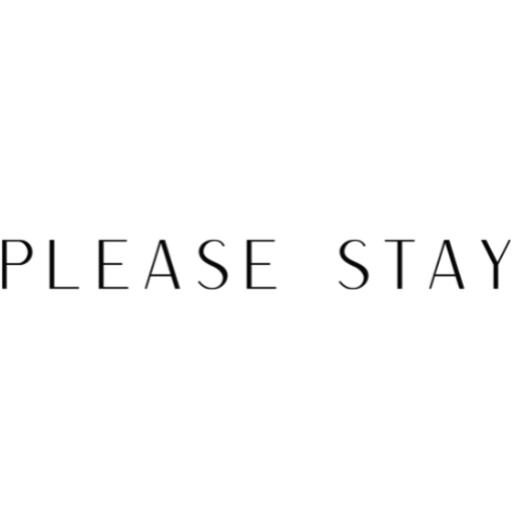 Please Stay logo