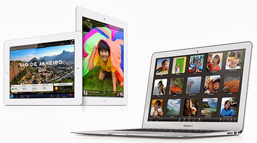 Một số dự đoán sản phẩm sắp tới của Apple: MacBook Air 12", iPhone 6, iPad Air 2 và nhiều thứ khác iPad_macbook_Air_retina_apple_2014.