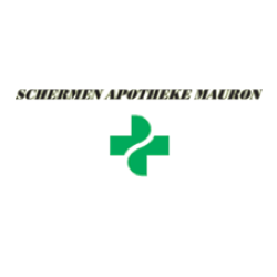 Schermen Apotheke Mauron logo