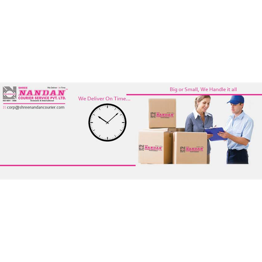 Shree Nandan Courier Service Private Limited, Shop No. 28, Ground Floor, Ashirwad Shopping Centre, Railway Station Rd, Bharuch, Gujarat 392001, India, Shipping_Service, state GJ