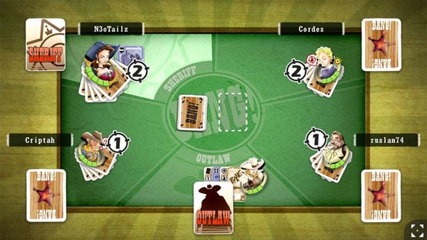 BANG! Video Game: Multiplayer Beta Screenshots | The BANG! Card Game Blog