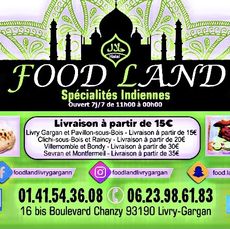 FOOD LAND (indiaก็ masaḺa) logo