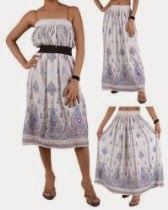 <br />Skirts 'N Scarves Women's Long Skirt Hand Beaded Painted Elastic Sequins Maxi