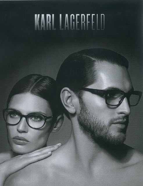 Karl Lagerfeld Eyewear, campaña primavera verano 2012
