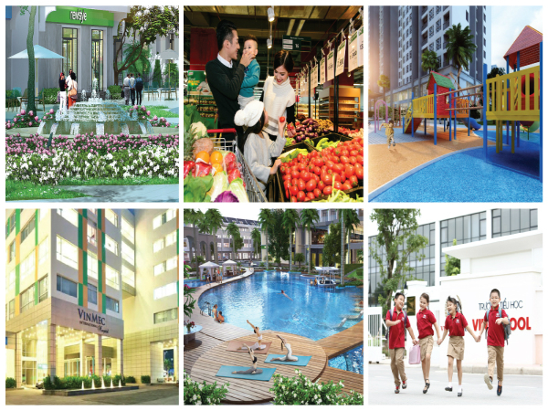 Tiện ích Vinhomes Gardenia Tiện ích Vinhomes Gardenia