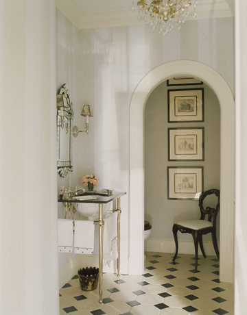 a perfect gray: a chair in the bath...