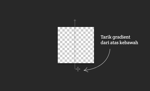 tarik gradasi dari atas kebawah