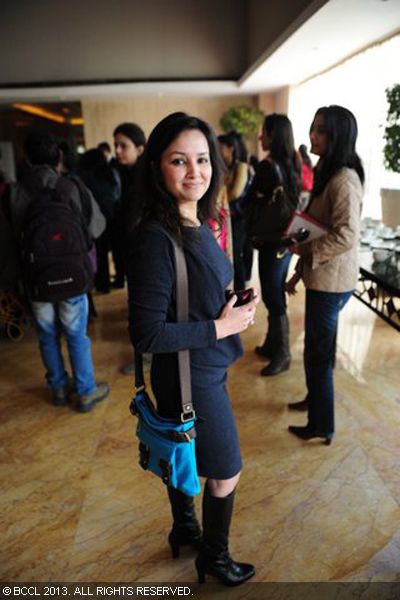 Promila Bahri during the Young FICCI Ladies Organisation (YFLO) event in the capital.