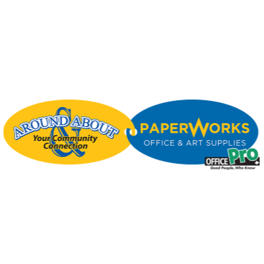 Around&About/PaperWorks logo