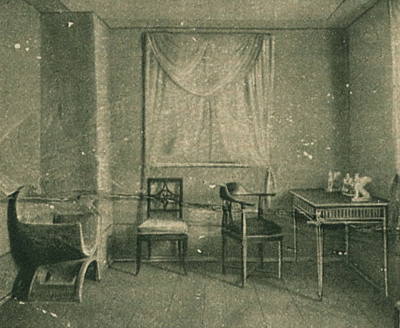 Goethe dolgozószobája