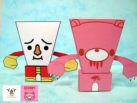 Tofu Oyako Papercraft