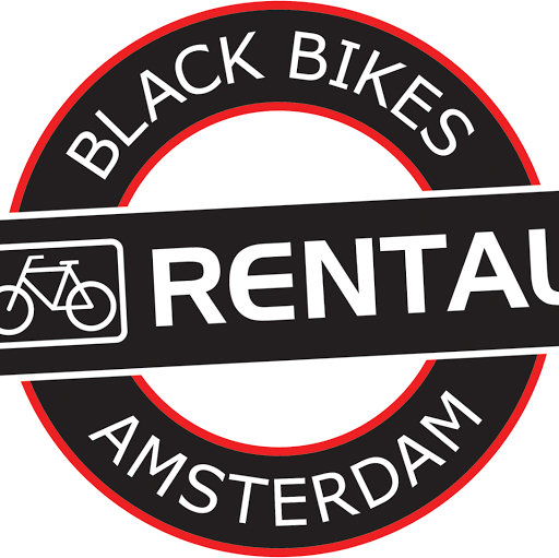 Black Bikes Red Light District | Bike Rental Amsterdam logo