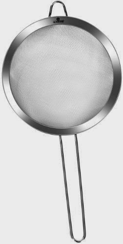  Stainless Steel Strainer, Perfect in Home & kitchen, Silver Sieve Is Made Eco Friendly, Strainers Usable for Cooking, Fine Mesh, Eat Healthy and Make It Easy to Sift Dry and Wet Ingredients, Best Quality Guaranteed, By All Times Finest (5-1/2)