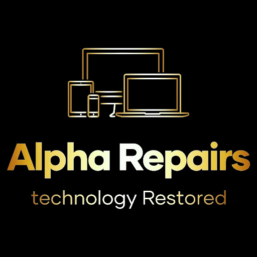 Alpha repairs logo