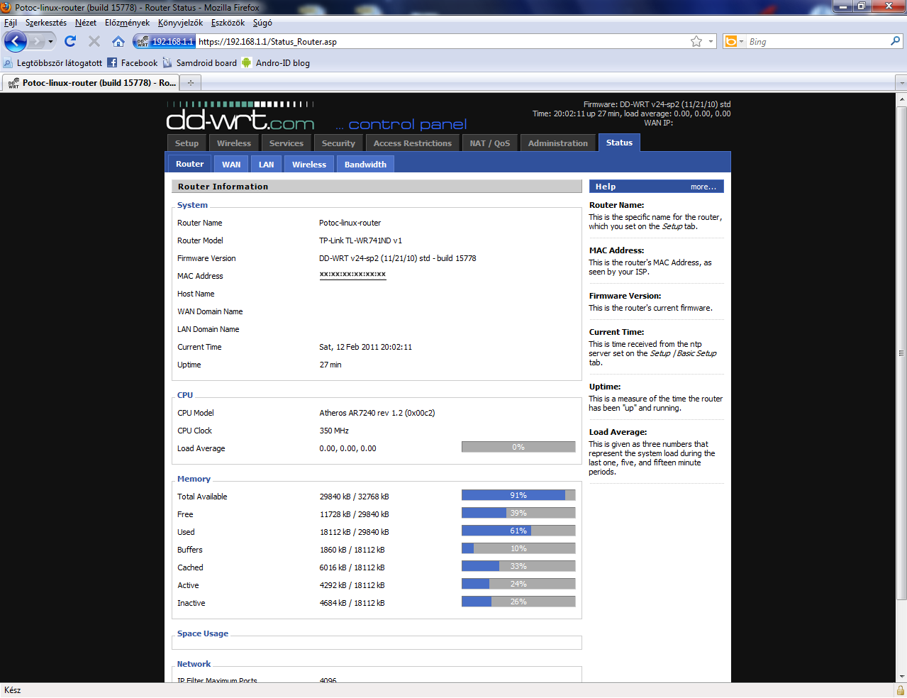 dd wrt tl wr741nd