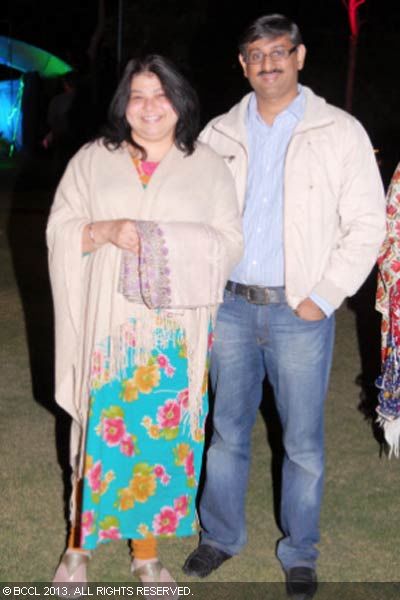 Vidhi and Saket Daga during Tabla Maestro Zakir Hussain Concert organised by V.C.A Club at Jamtha.