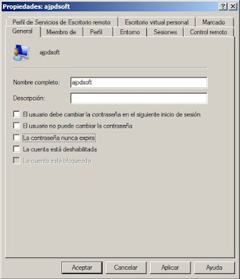 Requisitos para instalar rol de Servicios de dominio de Active Directory en Microsoft Windows Server 2008 Standard