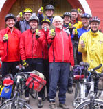 Gruppenbild: GPS-Kursteilnehmer mit Thomas Froitzheim.