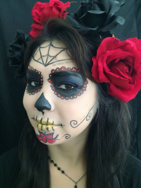 Lace and Lacquers: BLOGOWEEN DAY #5: Sugar Skulls