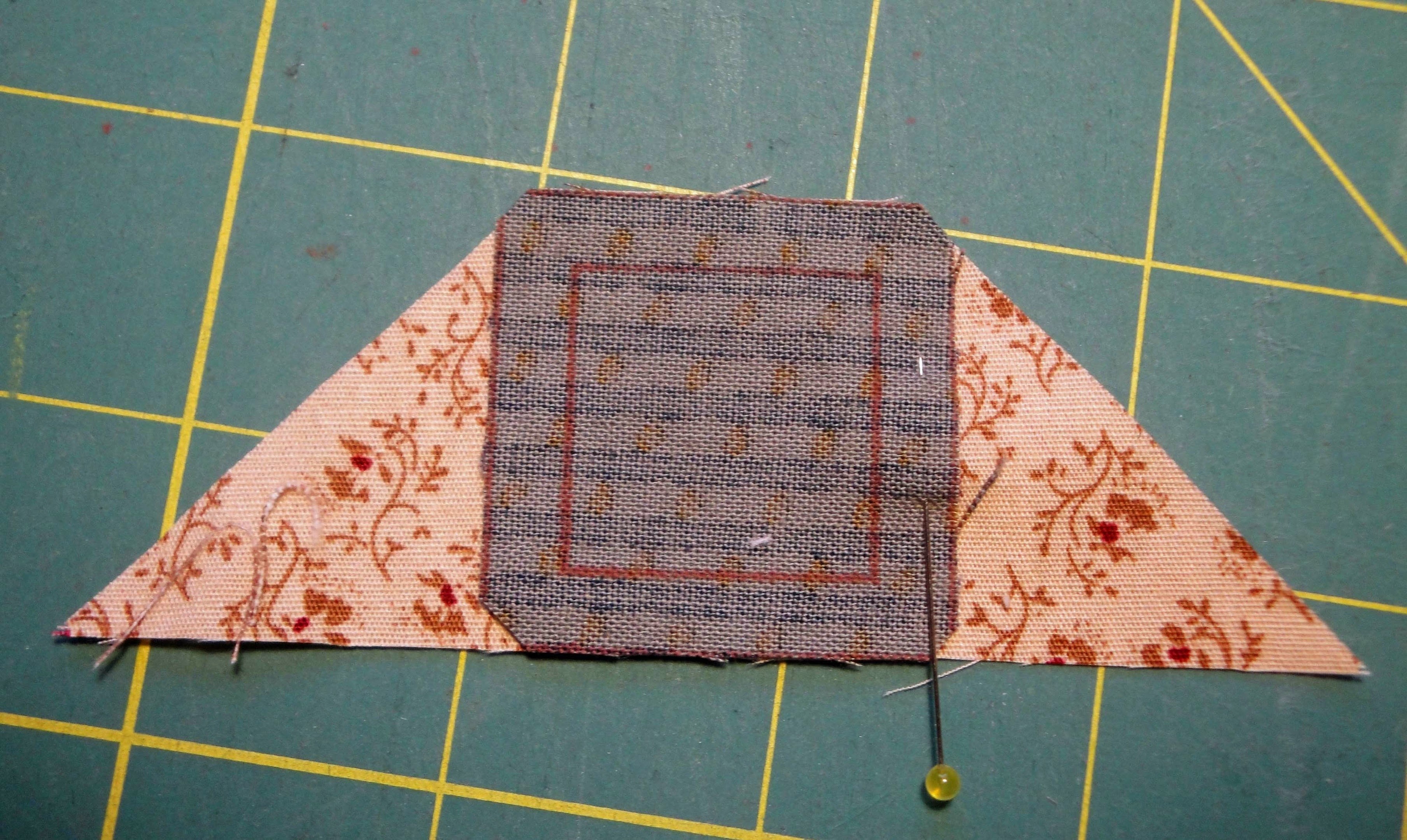 Bits and Pieces: Sewing Spool Blocks with Inset Seams