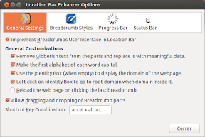 Breadcrumbs en Firefox con Location Bar Enhancer