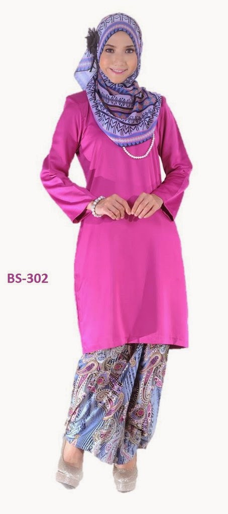34 Baju Kurung Mini Malaysia, Trend Model!