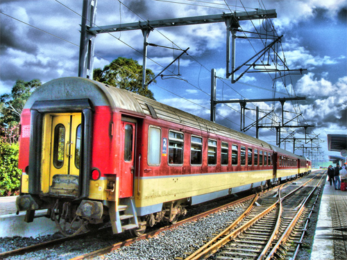Imagen de ejemplo Tren en 3D