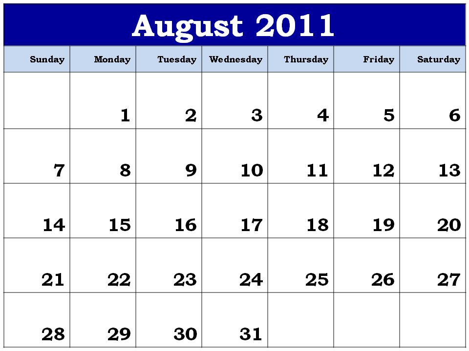 july august 2011 calendar. july august 2011 calendar