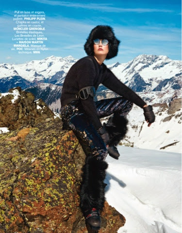 Coulda Shoulda Woulda: Snow Ski Bunny Stereotypes according to French Vogue