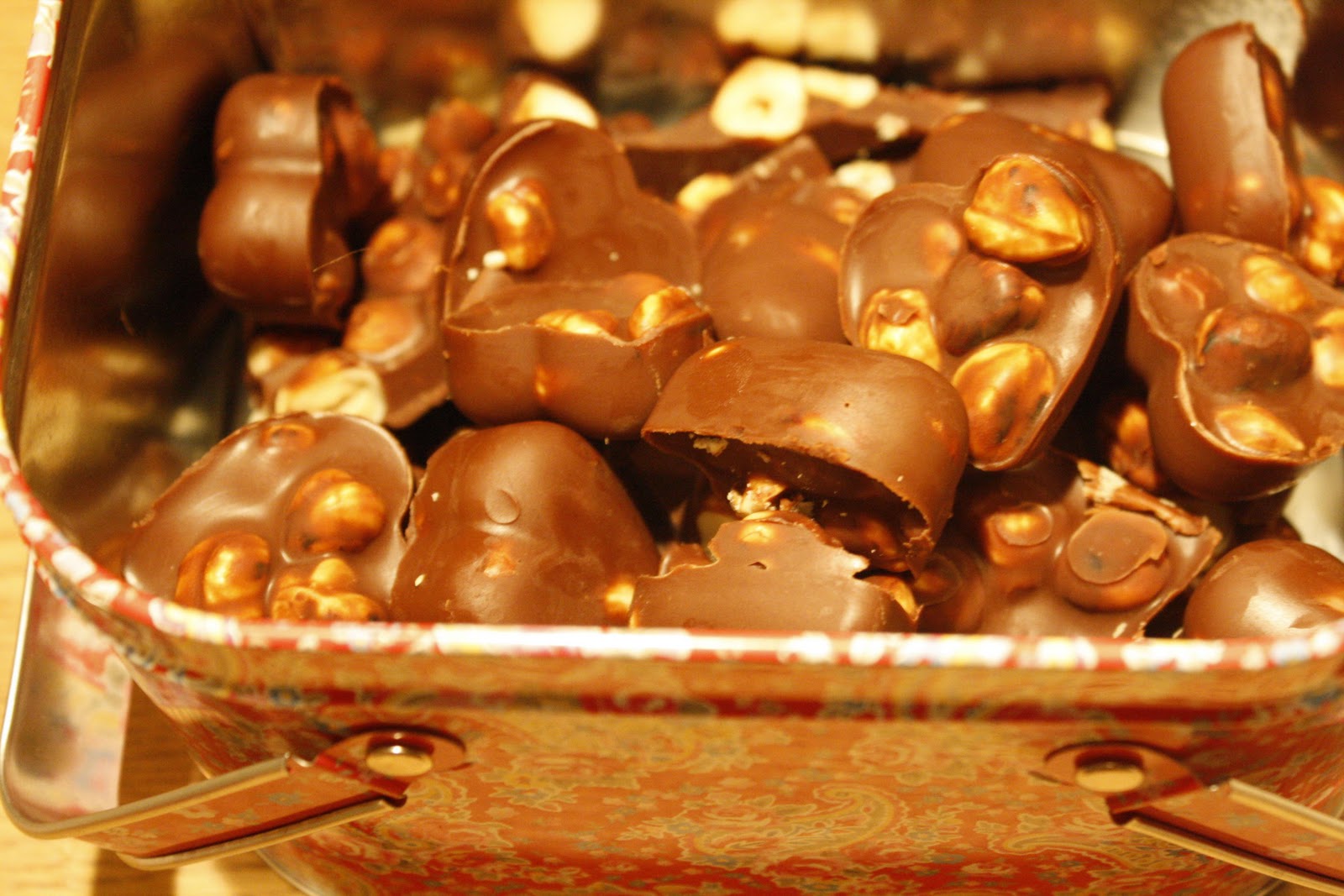 Gry´s lavkarbo: Sjokolade med hasselnøtt