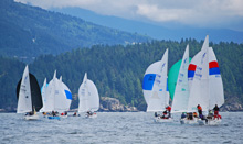 J/24 sailing Vancouver Canada