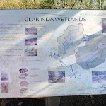 Clarinda Wetlands information sign (141090)