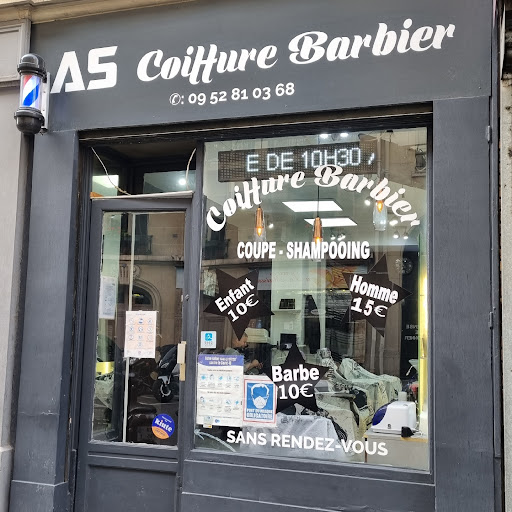 AS Coiffure Barbier logo