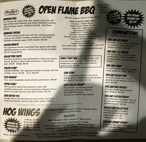 Barbecue Restaurant «Hog Heaven», reviews and photos, 1290 W High Ave, New Philadelphia, OH 44663, USA