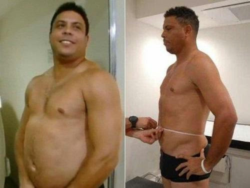 Роналдо 2012 теряет в весе 17 кг