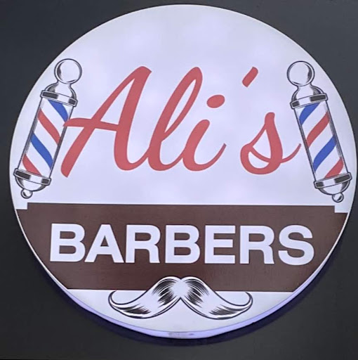 Ali's Barbers logo