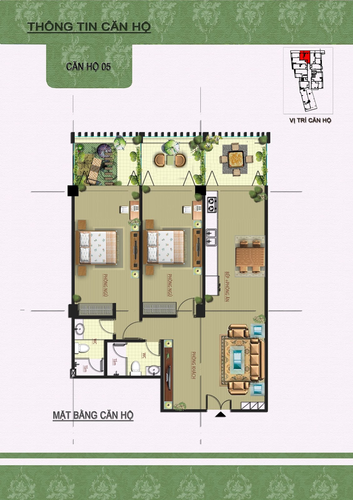 Chi tiết căn 05 dự án Núi Trúc Square Chi tiết căn 05 dự án Núi Trúc Square