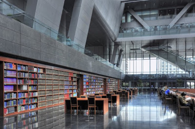 perpustakaan megah dan unik