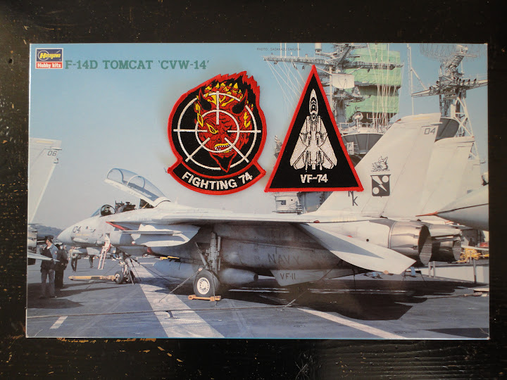 Hasegawa 1:48 F-14A+ Tomcat VF-74 'Bedevilers' (Using PT12, the F-14D CVW-14 kit) FINISHED DSC00666