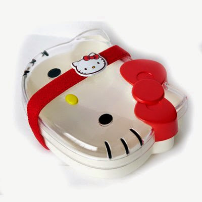  Hello Kitty Bento Lunch Box - Kitty Clear Face - Cute