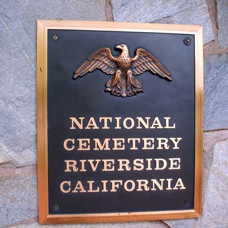 Riverside National Cemetery logo