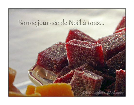 Pâtes de fruits © Les Confitures d'Ardennes 2012