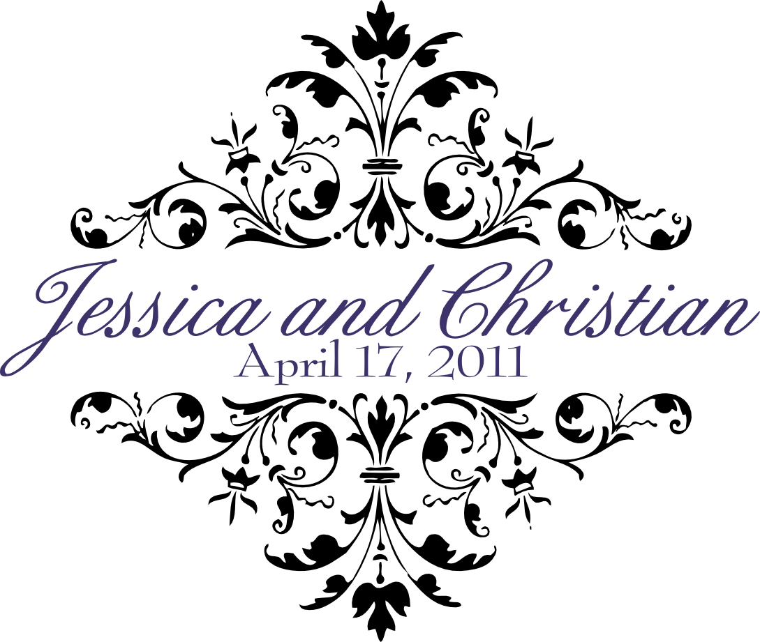 Signatures by Sarah: Wedding monograms for Jessica