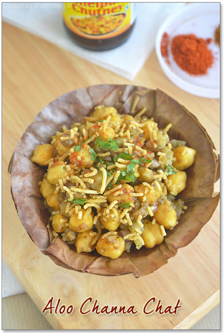 Aloo Channa Chat Recipe Aloo Channa Chat Recipe