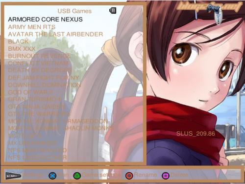 Download Gratis Free Full Lengkap Open PS2 Loader OPL versi 0.8 Terbaru Update PlayStation 2 Keren Bagus Kartun Anime RAR ZIP Cara Trik Tips Mengganti Tema Theme Skin Game Tampilan