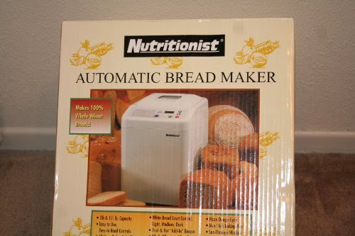  Nutritionist NTR440C Automatic Bread Maker 1 1/2 Lb. Breadmaker