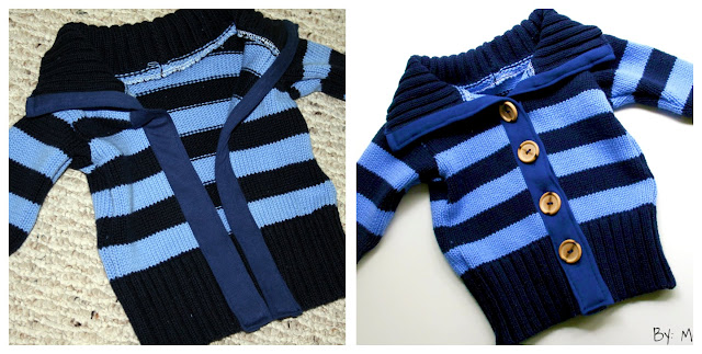 Upcycled Sweater – FOR THE BOY! - The Girl Creative